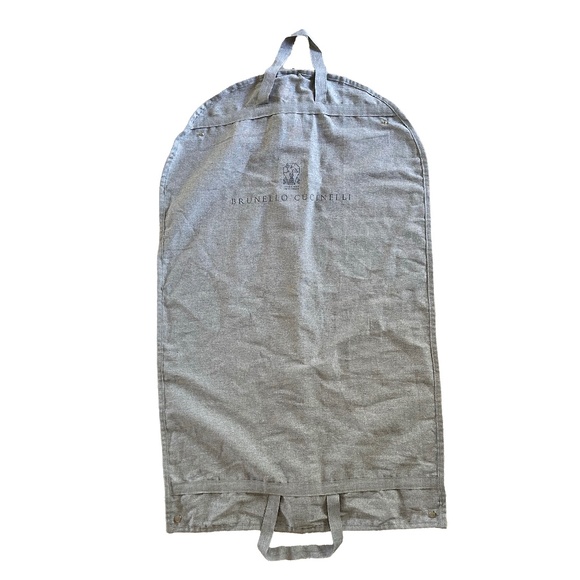 Brunello Cucinelli Garment Cover Dust Bag Zipped Storage.